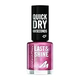 MANHATTAN Last & Shine schnelltrocknender Nail Polish, veganer &...