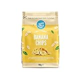 Amazon Marke - Happy Belly Bananenchips, 7x100 g