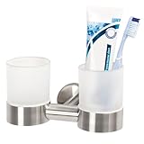 bremermann Bad-Serie Piazza - Doppel-Glasbecherhalter, Zahnputzbecherhalter...