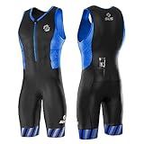 SLS3 Triathlon Einteiler Herren | FRT Trisuit | 2 Taschen | Wettkampf...