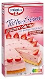 Dr. Oetker Erdbeer-Sahne Tortencreme, 113 g, Cremepulver für Tortencreme...