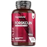 Forskolin Kapseln - 1000mg pro Portion - 60 vegane Kapseln - Coleus...