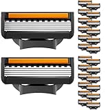 24 Stück Rasierklingen für Fusion 5, Rasierklingen Nachfüllpackungen...