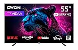 DYON Movie Smart 55 VX-2-55 Zoll (139 cm) 4K UHD Smart TV mit Triple Tuner...
