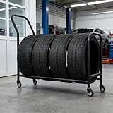 WDJBPSH Reifenregal Reifenständer Felgenbaum Reifenbaum Kommerzieller...