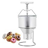 Donut Depositor Edelstahl Mini Maker - Teigteig Spender Trichter mit...