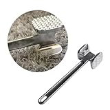 CIYODO Aluminium Fleischhammer mit Doppelter Oberfläche Rostfrei...