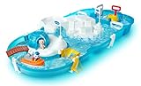 AquaPlay - Polar - Wasserbahn mit Eisberg, Stausee und Rampe für einen...