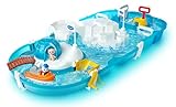 AquaPlay - Polar - Wasserbahn mit Eisberg, Stausee und Rampe für einen...