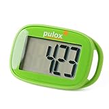 Pulox Pedometer PS-100 - Einfacher und präziser Schrittzähler mit...