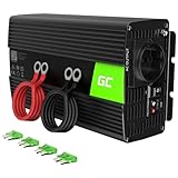 Green Cell 1000W/2000W 12V auf 230V Reiner Sinus Volt kfz Spannungswandler...
