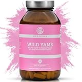 QIDOSHA® Wild Yams Wurzelextrakt, 240 Stk/Glas, 1000mg Wilder Yams...