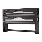 Ylnailky Folienspender Mit Schneider - Aluminiumfolien Organizer Mit...