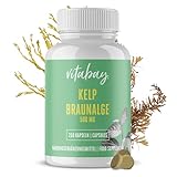 Vitabay Kelp 500 mg • 250 Kapseln • Braunalge • Bioverfügbar •...