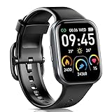 Jugeman Smartwatch Damen Herren, Fitnessuhr 1,69/'' HD Farbdisplay, 25...