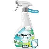 HomeBugProtect Bettwanzen Spray 500ml - Effektive Bettwanzen Bekämpfung -...