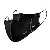 P.A.C. Lightweight 2er-Pack Premium Community-Maske, Mund- & Nasenmaske,...
