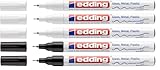 edding Sparpaket 780 Glanzlack-Marker fein (schwarz weiß, 5er Set)