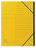 Exacompta 541209E Premium Ordnungsmappe geheftet. Aus extra starkem...