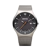 BERING Herren Uhr Solar Movement - Solar Collection mit Edelstahl und...