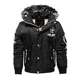 Lederjacke Herren Regenjacke Herren Fahrrad Outdoorjacke Herren...