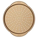 Russell Hobbs Backblech 37cm, Pizzablech rund antihaftbeschichtet, Backform...