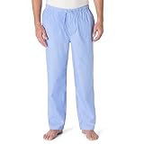 Amazon Essentials Herren Gewebte Straight-Fit Pyjamahose Mit Taschen,...