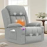 BareTay Fernsehsessel Massagesessel Elektrisch Relaxsessel mit...