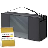 ELONEO Aufbewahrungstasche für Klappmatratze 140x195x15 cm, Schutz-Hülle...