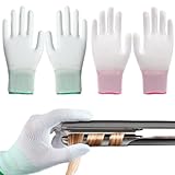 LUFFLOK 2 Stück Hitzeschutz Handschuhe, Hitzebeständige Handschuhe mit...