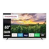 Thomson 50 Zoll (126 cm) QLED Fernseher Smart Android TV (WLAN, HDR, Triple...
