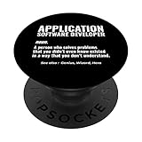 Bewerbungssoftware Entwickler Wizard Job PopSockets mit austauschbarem...