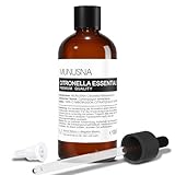 Citronellaöl Ätherisches Öl 100ML, MUNUSNA Ätherische Öle Citronella...
