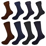 3/6 x Paar Thermosocken für Herren, gebürstet, weich und bequem,...