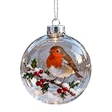 Yonuaret Vogelfiguren Als Christbaumschmuck Für Weihnachtsbaum -...