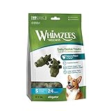 WHIMZEES By Wellness Krokodil, natürliche, getreidefreie Zahnpflegesnacks,...