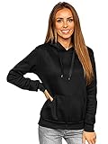 BOLF Damen Kapuzenpullover Hoodie Sweatshirt mit Kapuze Pullover Pulli...