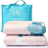 Ella Kinder Gewichtsdecke 2,4 kg 90x120 cm – Therapiedecke, für...