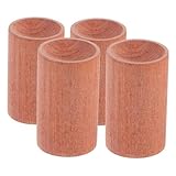 FRCOLOR 4 Stück Mini Zylinder Sockel aus Holz für Ätherische Öle...