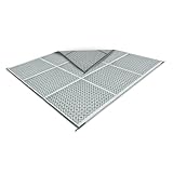 BERGER Outdoormatte Square 300 x 300 cm │Zeltteppich Bodenplane...