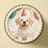 CGD Personalisierbarer Essbare Tortenaufleger aus Fondant oder Esspapier...