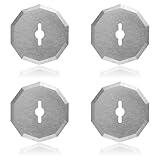 4 Stück Rollschneider Klingen, Ersatz Rollschneider für Stoff Quilten...