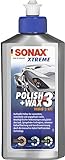 SONAX XTREME Polish+Wax 3 Hybrid NPT (250 ml) kraftvolle Politur für...