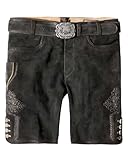 Stockerpoint Herren Lederhose Corbi4 I Größe 44-64 I Bequeme Trachtenhose...