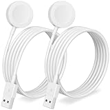 2 Pack Ladekabel für Apple Watch Ladegerät Aufgestockt USB...