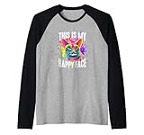 Das ist mein glückliches Gesicht Raglan