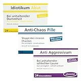 Scherztabletten im 3er Set, Tabletten als Geburtstagsgeschenk. Idiotikum...