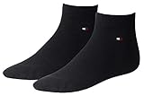 Tommy Hilfiger Herren Socken TH MEN QUARTER 2P, Gr. 43/46, Blau (dark navy)