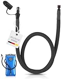 SASMO® Trinkschlauch für Trinkblase - isoliert | 100 cm Extralänge &...