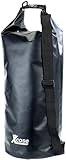 Xcase Wasserdichte Tasche: Wasserdichter Packsack 25 Liter, schwarz...